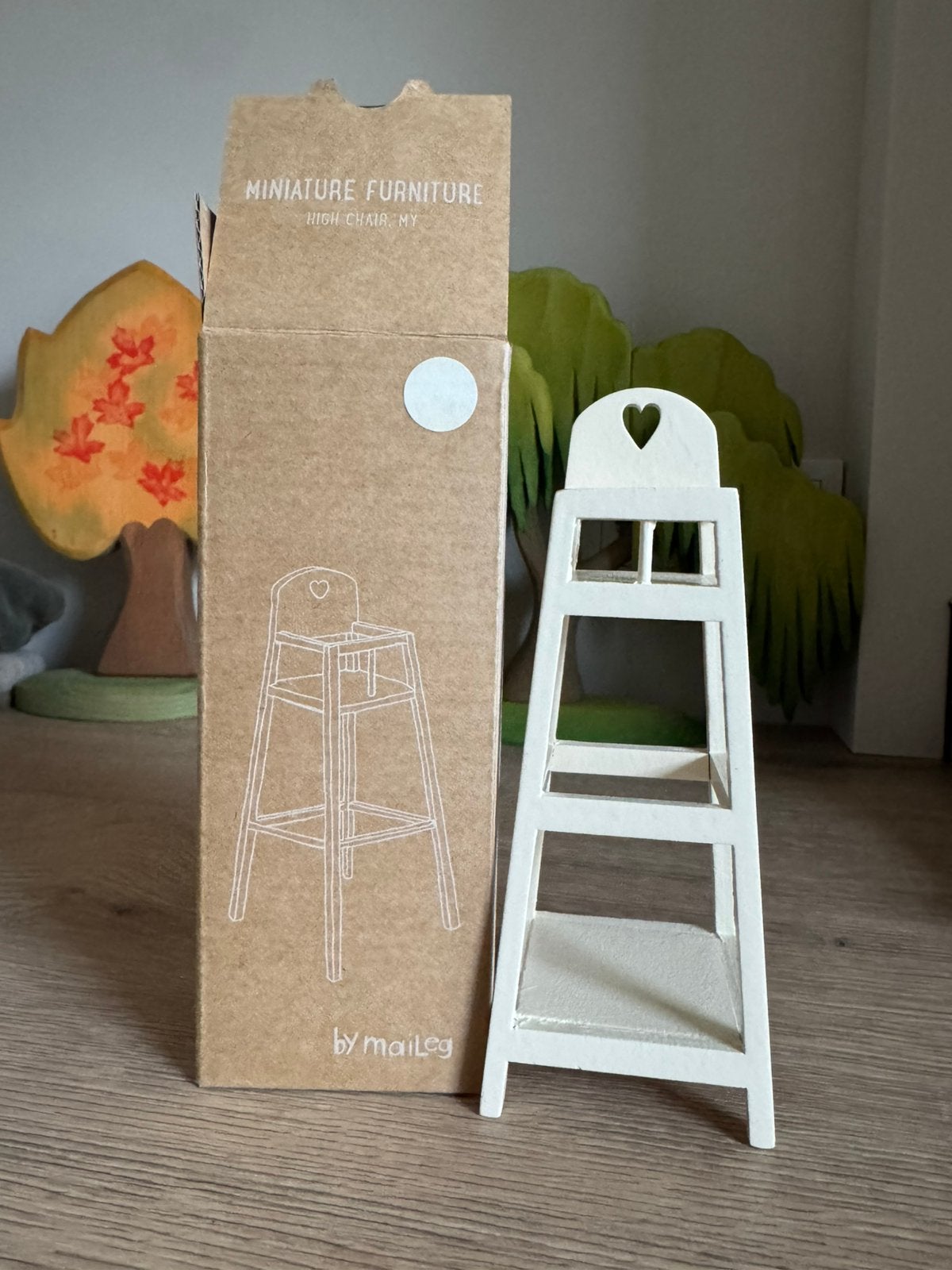 Maileg my high chair, Kinderen en Baby's, Speelgoed | Poppenhuizen, Ophalen of Verzenden, Zo goed als nieuw, Poppenhuis