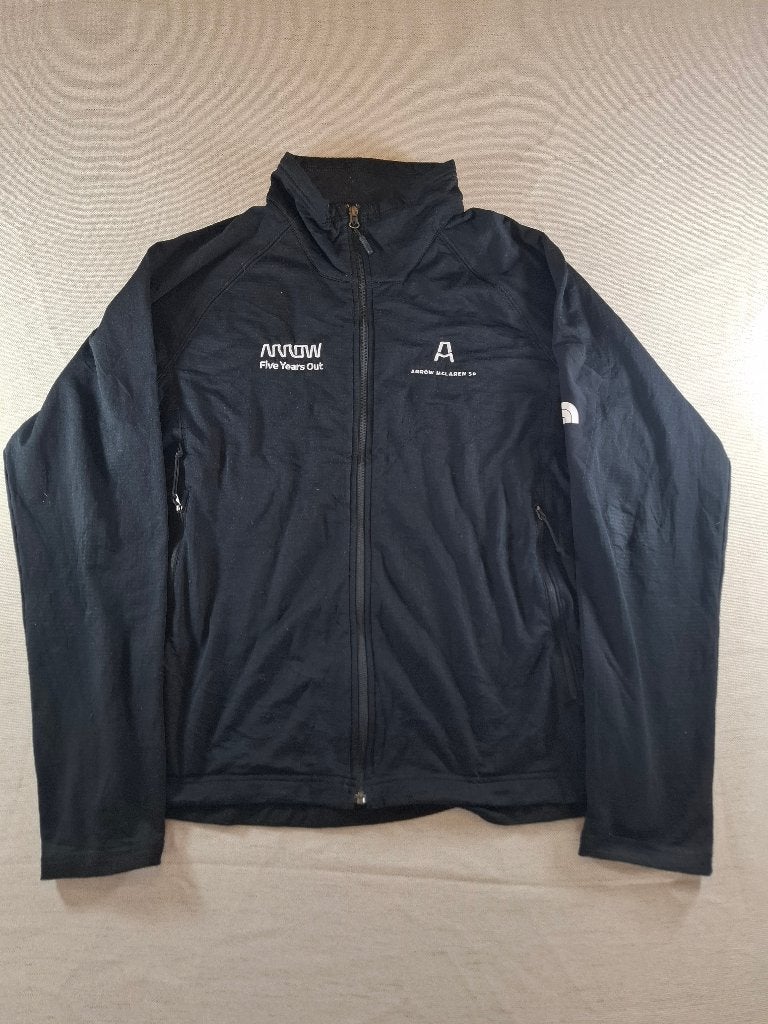 The North Face jas heren in maat L, zwart, Maat 52/54 (L), Verzenden, Zwart, Zo goed als nieuw
