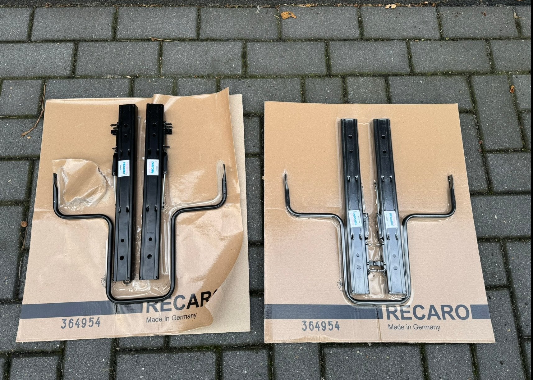 RECARO 364954 Universele Vlakke Glijrails/slede (2 stuks), Ophalen of Verzenden, Gebruikt, Universele onderdelen