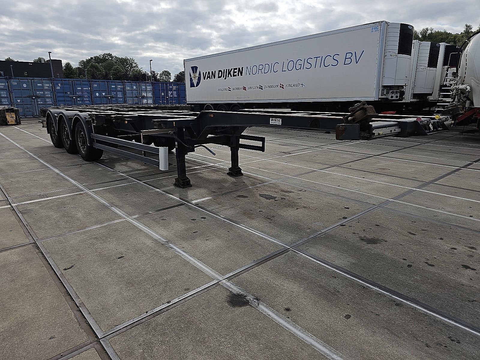 WEBTRAILER COS 40 multi bpw disc lifta, Overige kleuren, Bedrijf, Aanhangers en Opleggers, Te koop