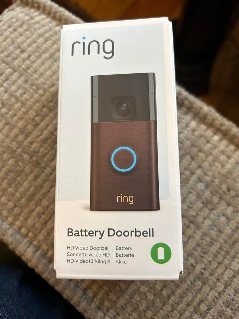 Ring deurbel, Ophalen, Bewegingsdetectiesensor, Nieuw, Draadloos