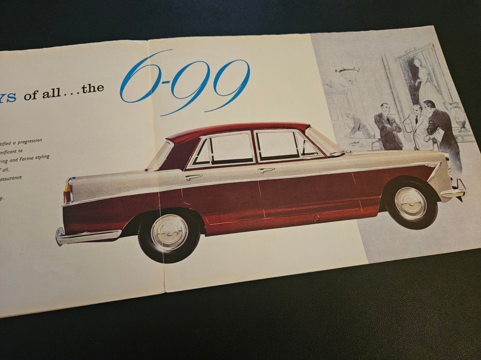 Brochure Wolseley 6-99 1959, Ophalen of Verzenden, Zo goed als nieuw, Overige merken