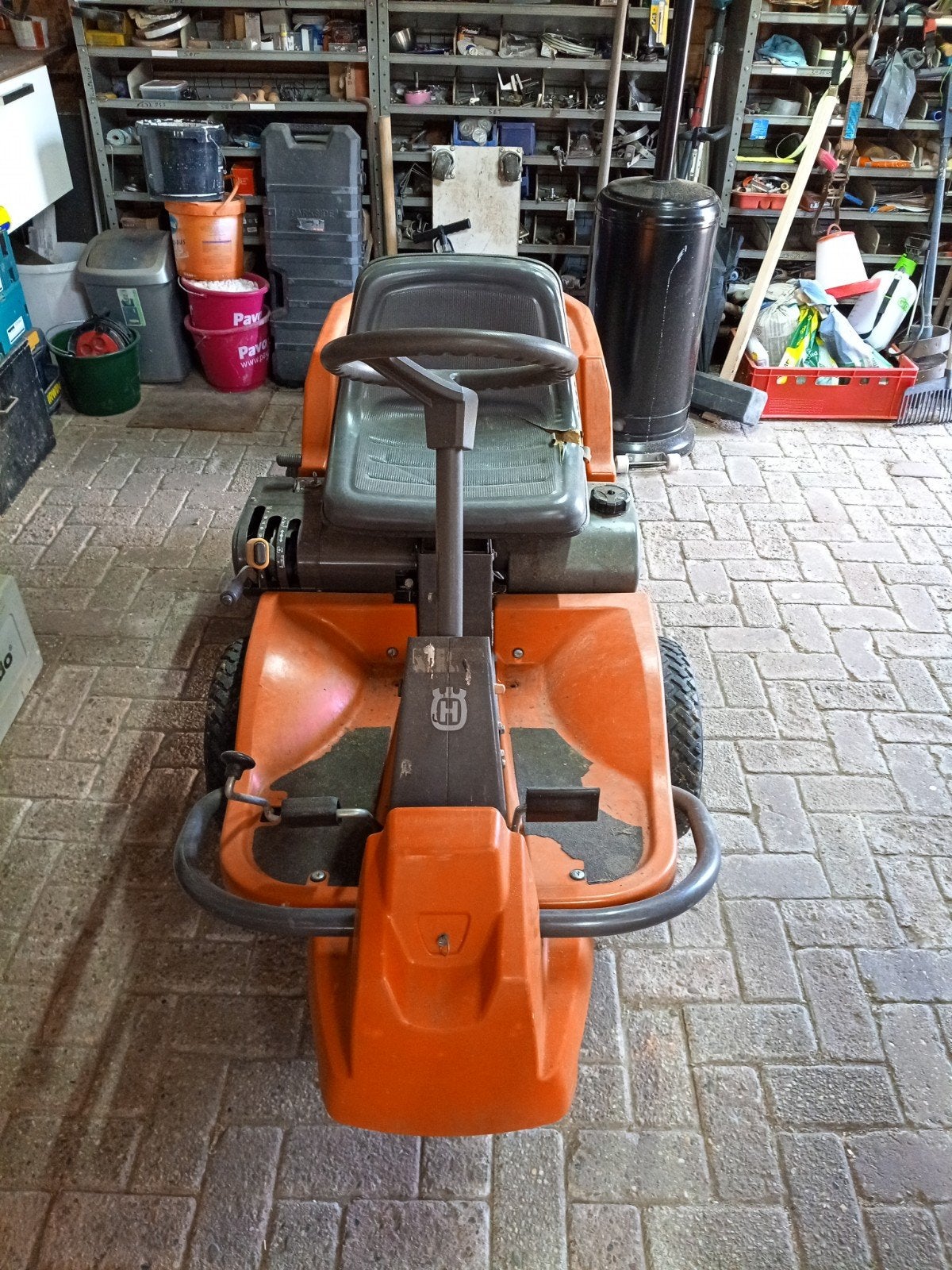 zitmaaier Husqvarna rider 13, Ophalen, Cirkelmaaier, Gebruikt, Mulchfunctie