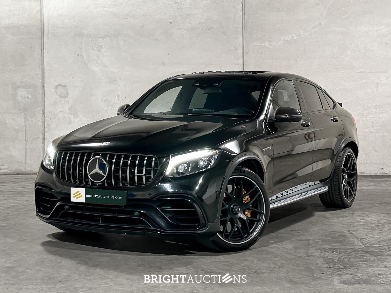 Mercedes-Benz GLC Coupé GLC63 S AMG 4MATIC+ 4.0 V8 BITURBO, Auto's, Automaat, Gebruikt, 8 cilinders, Zwart