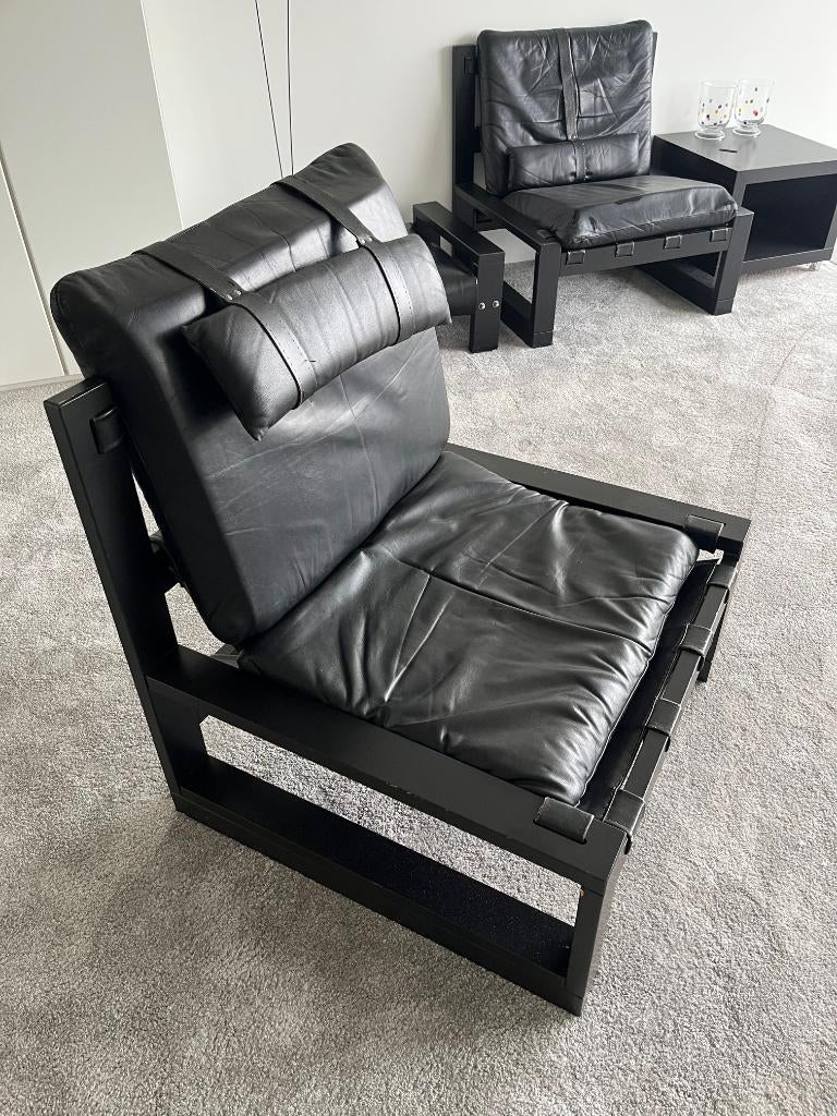 Sonja Wasseur Set, Huis en Inrichting, Fauteuils, Gebruikt, Vintage, 75 tot 100 cm, Ophalen of Verzenden