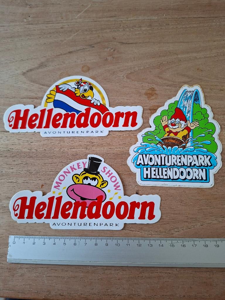 Stickers Hellendoorn, Ophalen of Verzenden, Zo goed als nieuw, Bedrijf of Vereniging