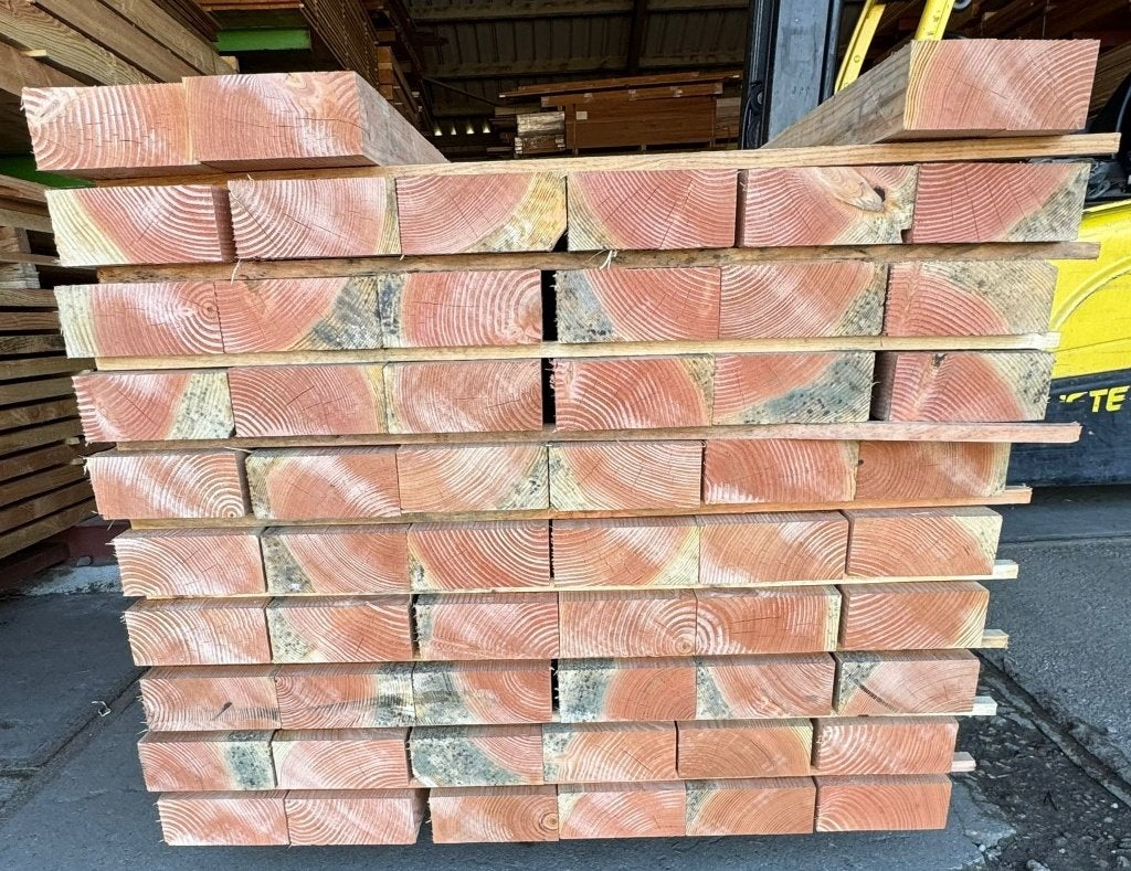 Douglas balken fijn bezaagd 70x170, Tuin en Terras, Palen, Balken en Planken, Ophalen, Nieuw, 250 cm of meer, Balken