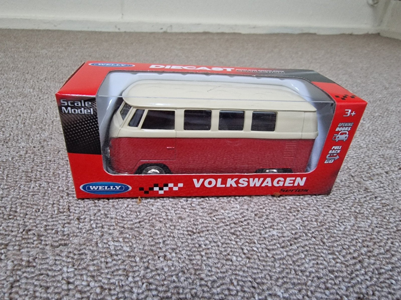 Welly NEX Volkswagen T1 Bus Diecast Model - Nieuw in doos, Ophalen of Verzenden, Nieuw, Overige typen