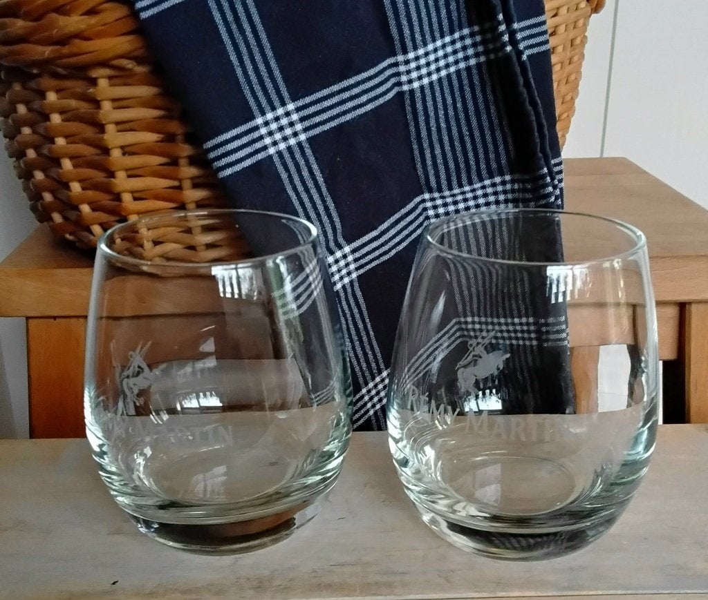 Vintage Rémy Martin tumbler cognacglazen - cognacglas - gla, Ophalen of Verzenden, Nieuw, Borrel- of Shotglas
