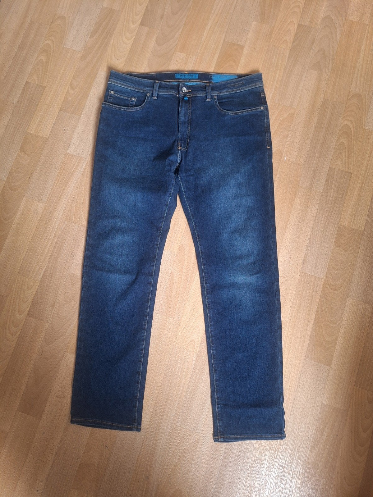 Pierre Cardin Lyon Tapered Jeans W40/L32 - Zo goed als nieuw, Blauw, Pierre Cardin, Ophalen of Verzenden, Zo goed als nieuw