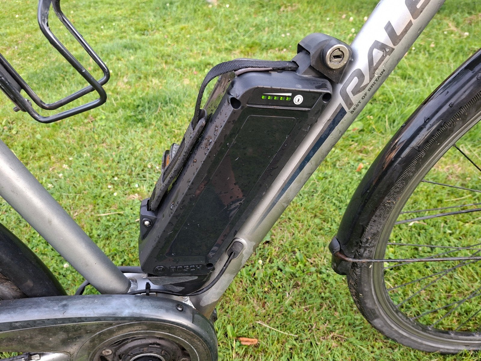 Raleigh Stoker B8 elektrische fiets - maat 63, Fietsen en Brommers, Elektrische fietsen, Gebruikt, 59 cm of meer, 50 km per accu of meer