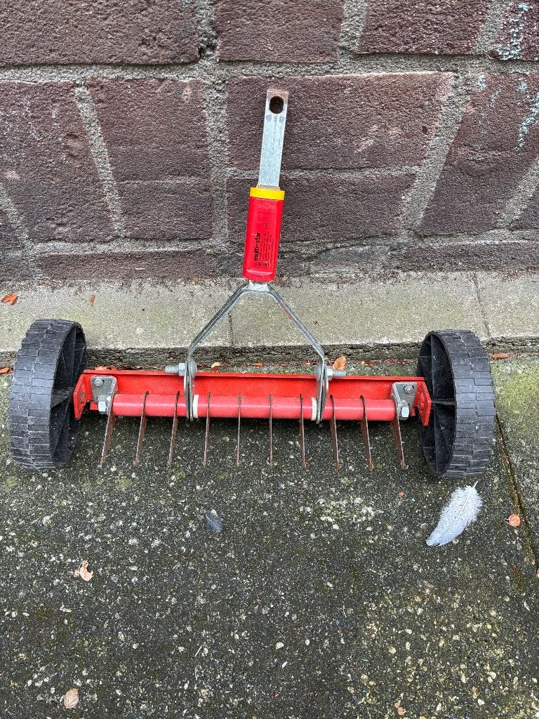 Verticuteer hark Wolf garten opzetstuk, Ophalen of Verzenden, Gebruikt, Hark, Wolf