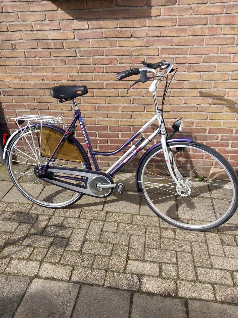 Batavus Sprint C7 [54cm] Omafiets zgan., Fietsen en Brommers, 53 tot 56 cm, Batavus Gazelle Sparta BSP Popal Cortina, Versnellingen