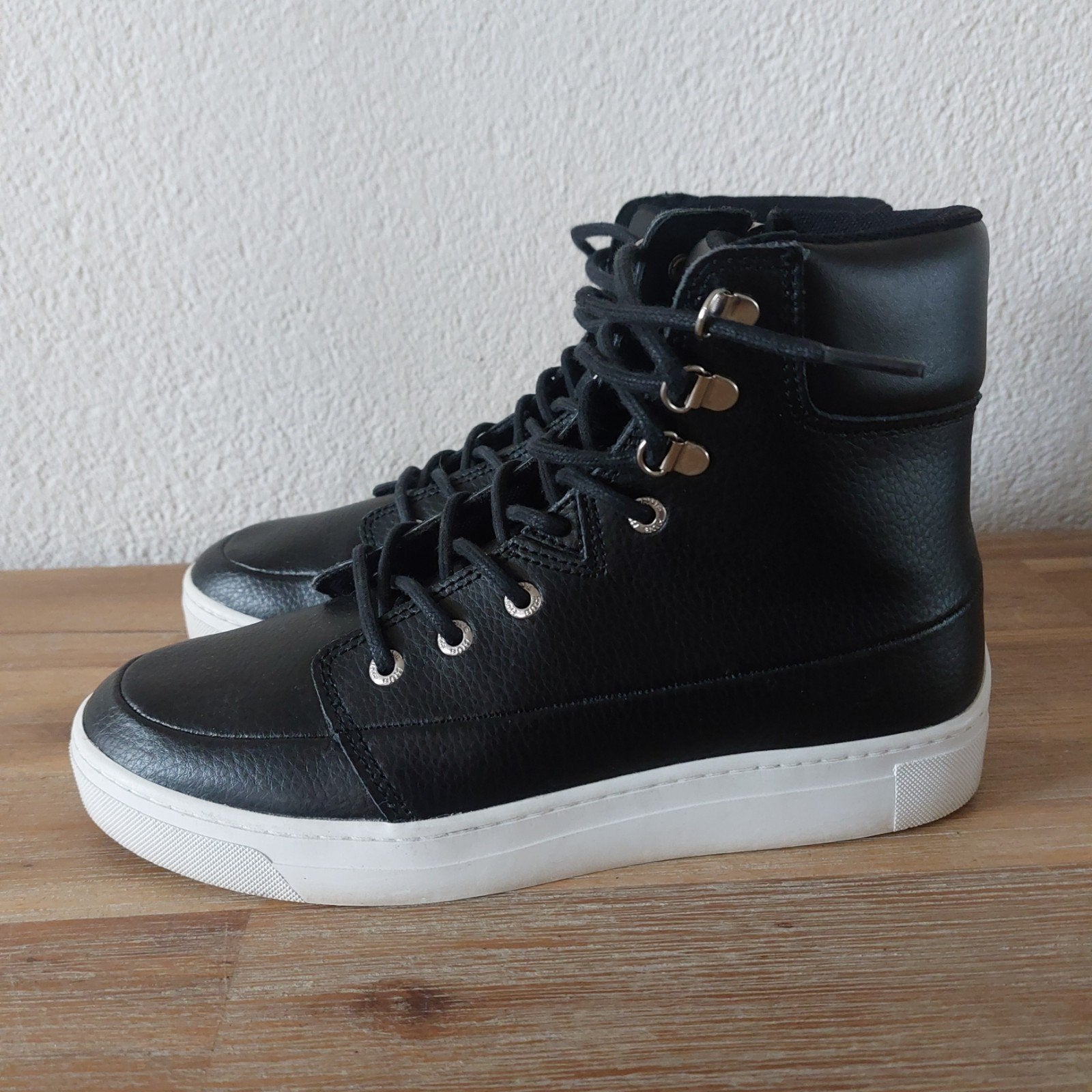 Zwarte HUB schoenen maat 40, Zwart, Ophalen of Verzenden, Zo goed als nieuw, HUB