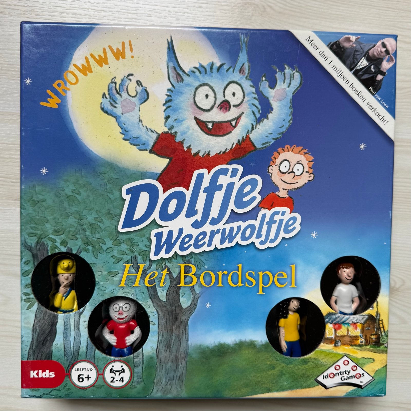 Dolfje Weerwolfje Het Bordspel - Zo goed als nieuw, Drie of vier spelers, Ophalen, Zo goed als nieuw