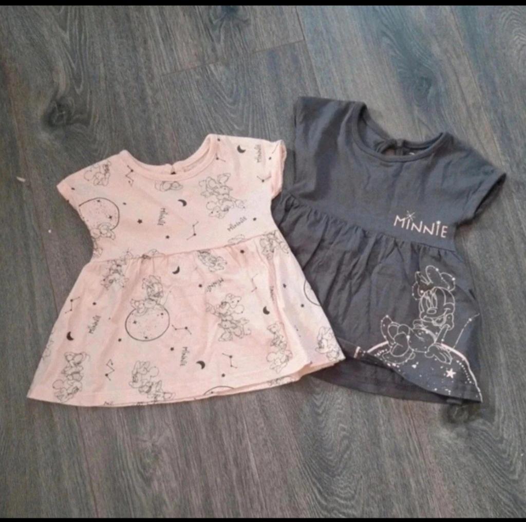 2x Disney Minnie Mouse jurkje maat 62, Meisje, Jurkje of Rokje, Ophalen of Verzenden, Zo goed als nieuw