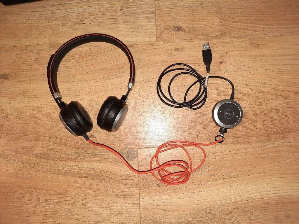 Jabra Evolve 40 GN ENC010 koptelefoon, Ophalen, Gebruikt, Op oor (supra aural), Overige merken