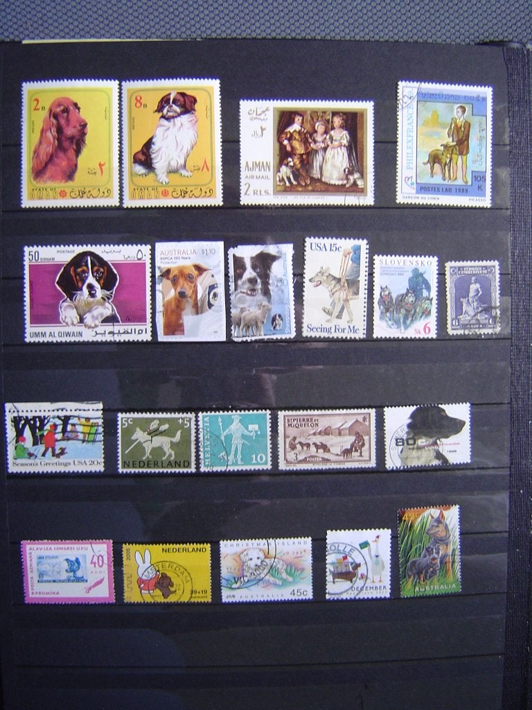 Hond 20 zgls  en Kat 15  zgls   2x FDC, Ophalen of Verzenden, Dier of Natuur