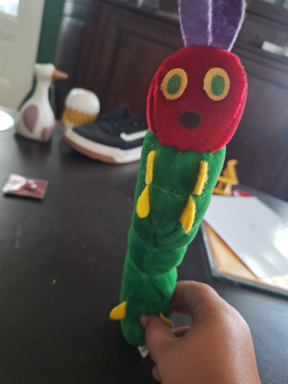 Rupsje Nooitgenoeg knuffel, Groen, Overige karakters, Overige typen, Nieuw