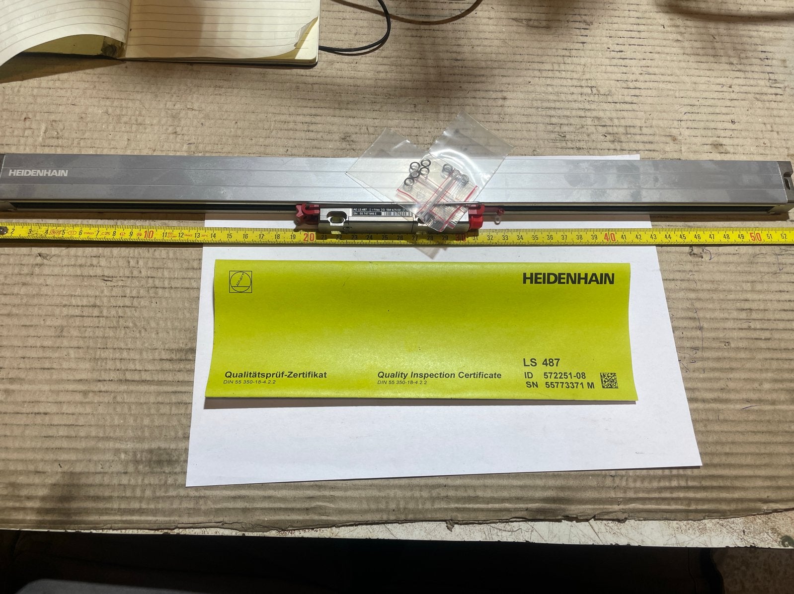 Heidenhain LS 487 incrementele lineaire encoder, Ophalen, Nieuw