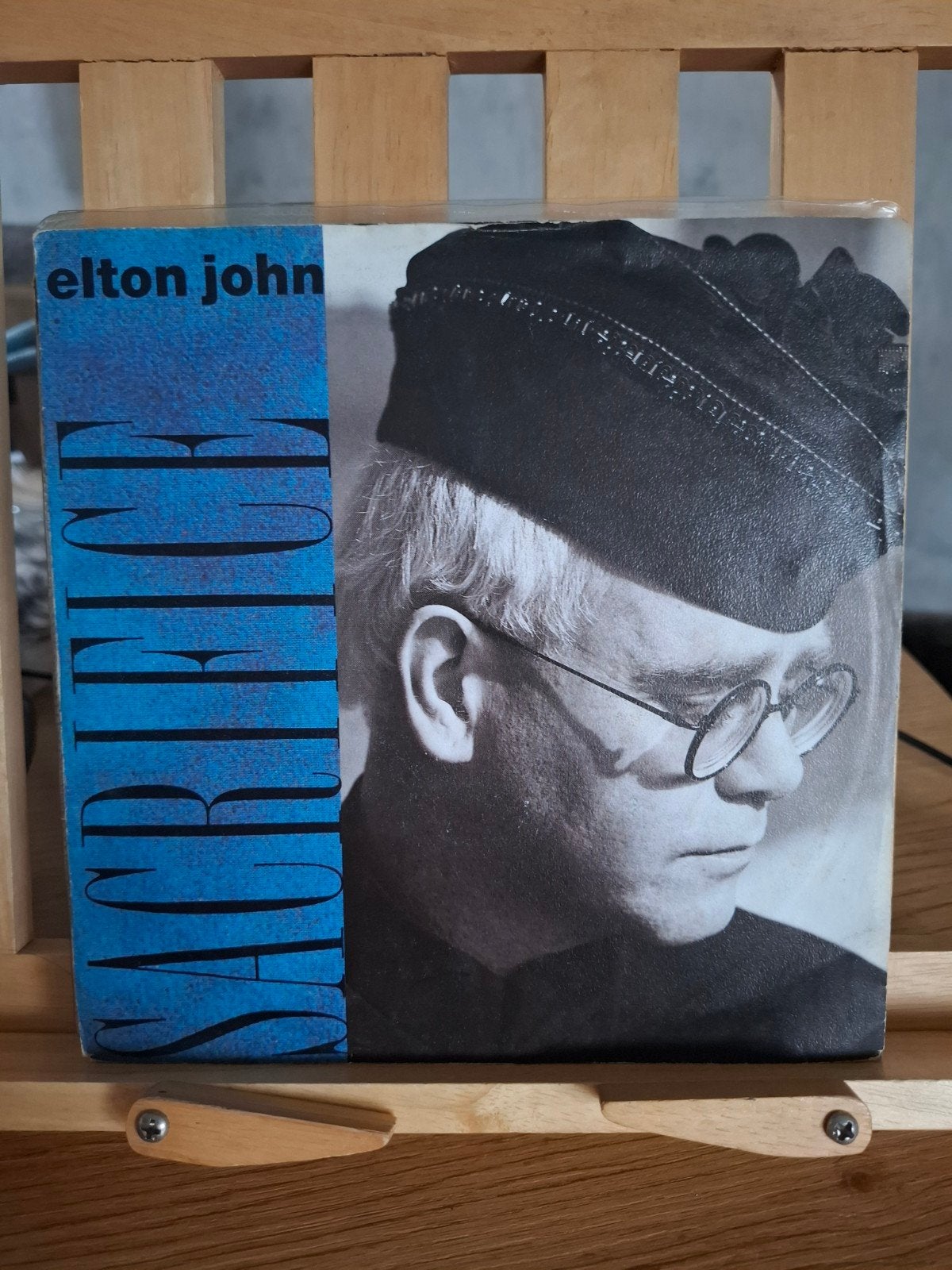 single: elton john - sacrifice, Ophalen of Verzenden, Pop