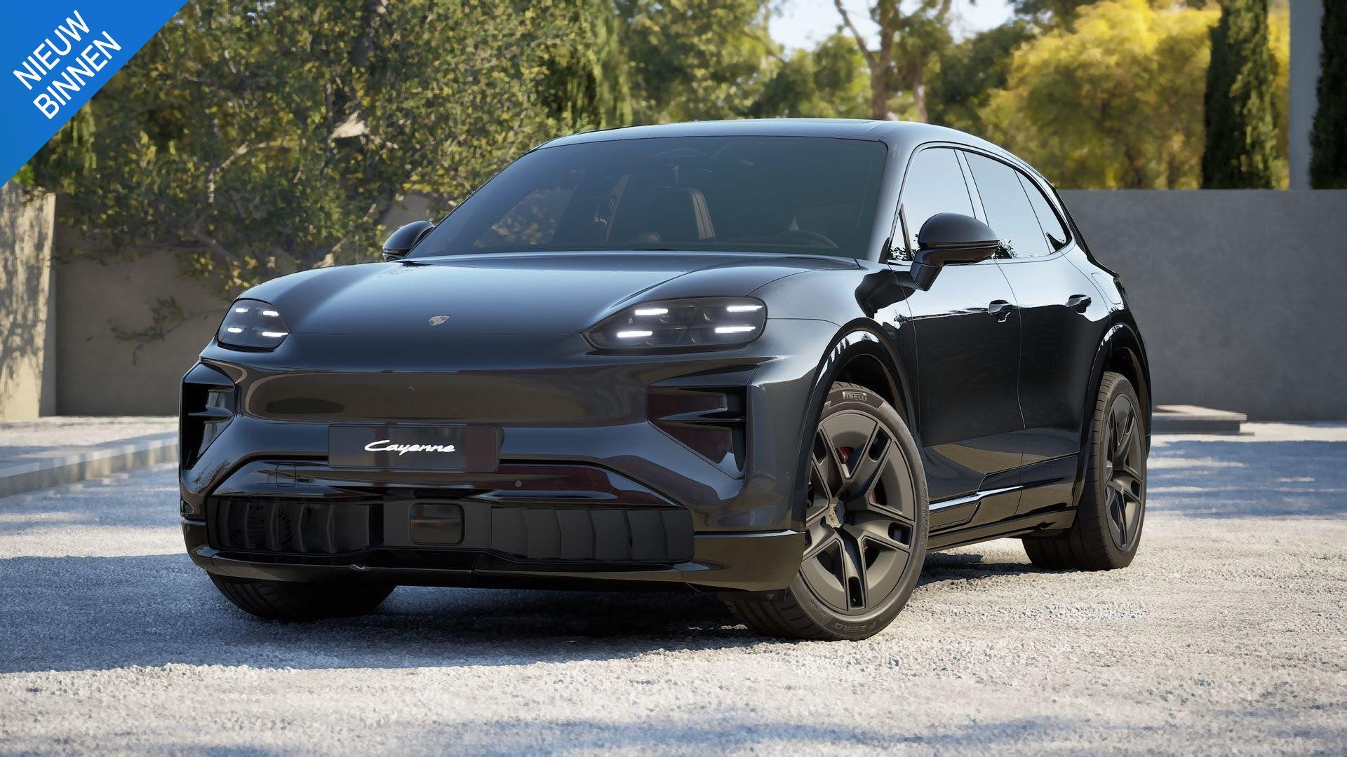 Porsche Cayenne Electric Turbo 113 kWh 4W-BESTURING|BURMESTE, Auto's, Automaat, Gebruikt, Zwart, 113 kWh
