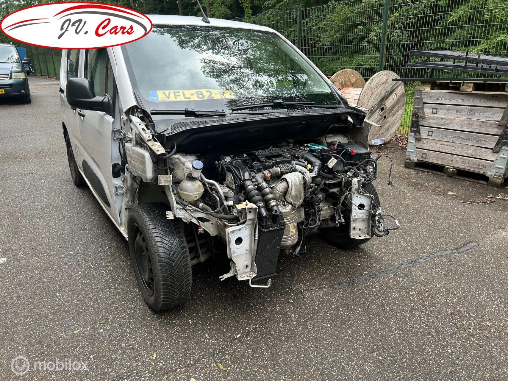 Citroen Berlingo 1.6 Blue HDI 75 Club Verrijdbare schade, Auto's, Gebruikt, 4 cilinders, Citroën, Origineel Nederlands