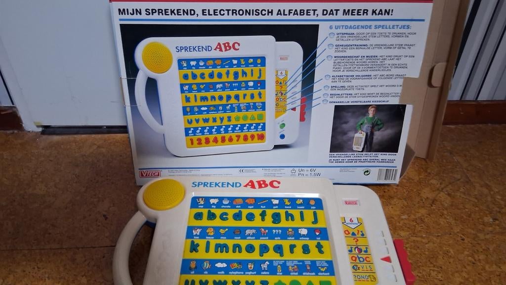 VTech Sprakend ABC - Educatief Speelgoed, Ophalen of Verzenden, Gebruikt, Taal en Lezen, Met geluid