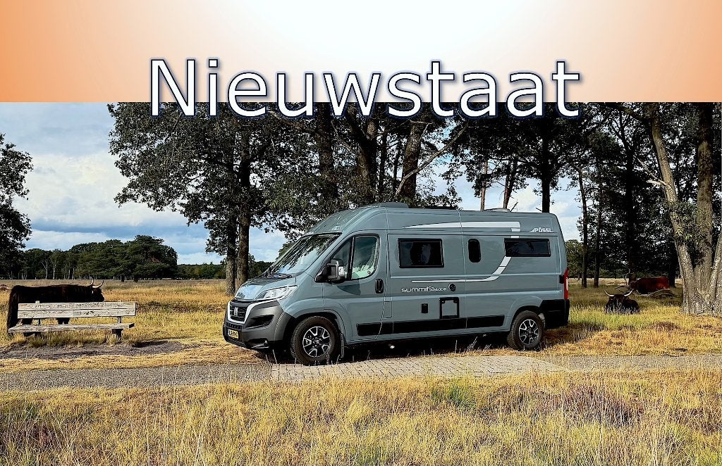 Pössl Summit Shine 600 LR Fabrieksgarantie Off-grid LPG, Buscamper of Camperbus, Ringverwarming, Startonderbreker, Fiat