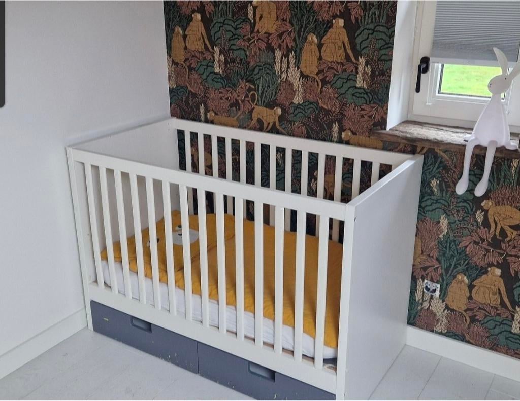 IKEA Stuva ledikant met 2 lades, om te bouwen tot peuterbed, Kinderen en Baby's, Ophalen