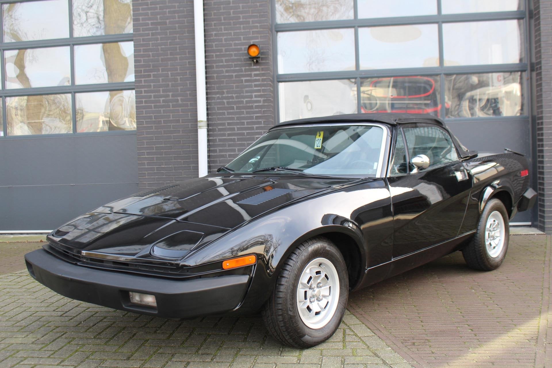 Triumph TR7 2.0 Softtop GOEDE STAAT! Cabriolet, Voorwielaandrijving, 1998 cc, Stof, Zwart