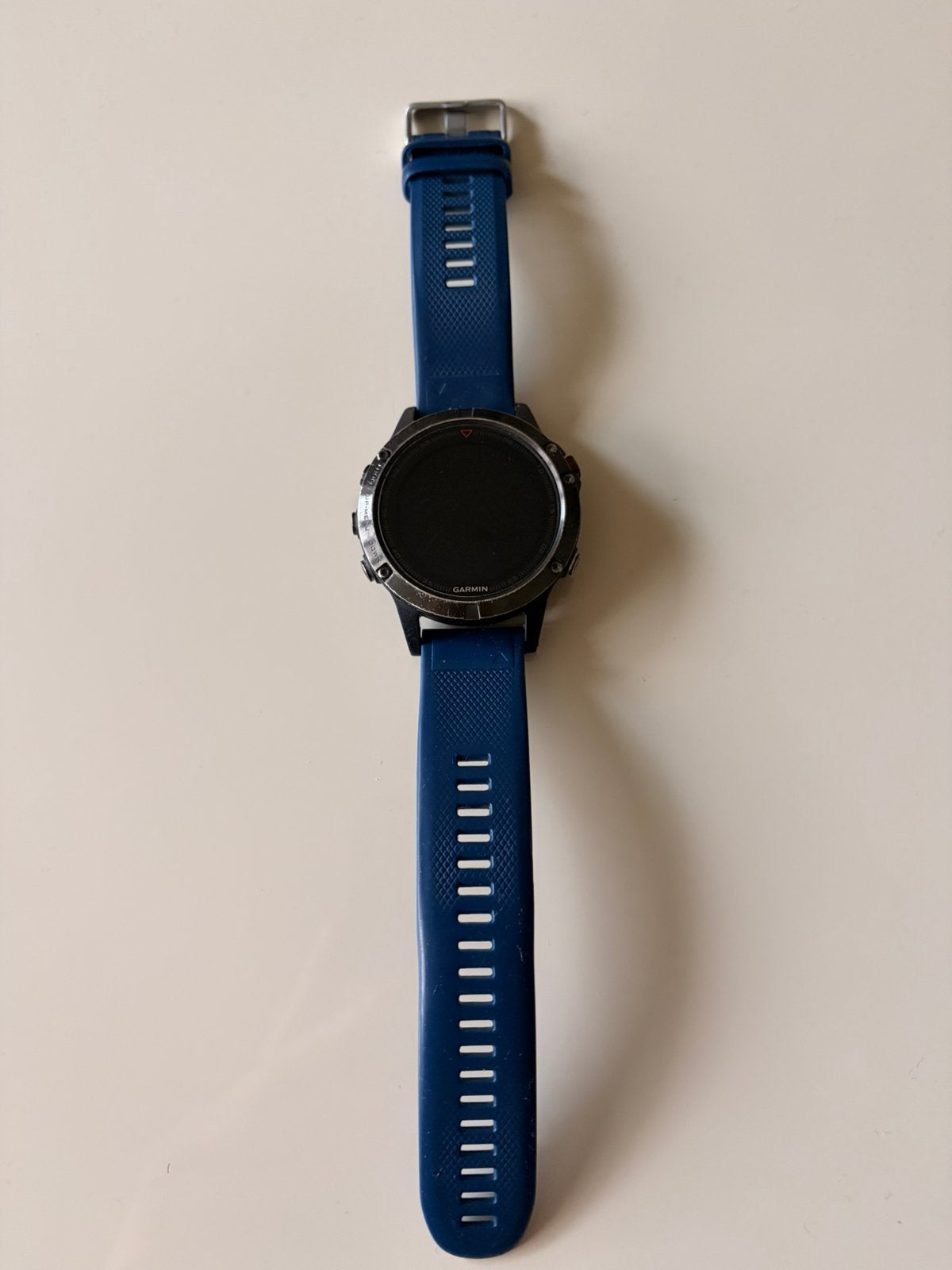 Garmin Fenix 5, Blauw, Ophalen of Verzenden, Zo goed als nieuw, GPS