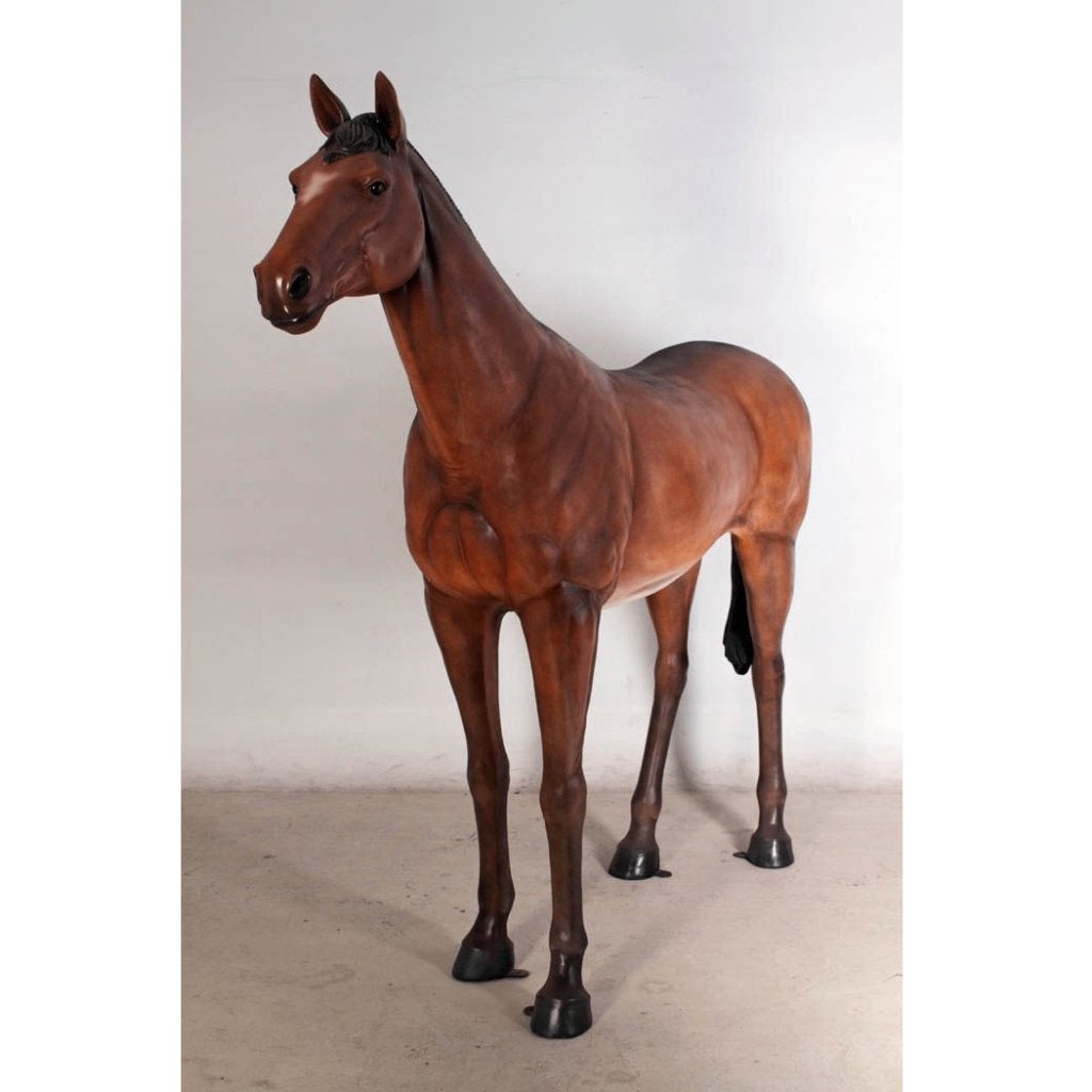 Paardenbeeld 208 cm - paard op ware grootte, Ophalen, Nieuw, Paard, Beeldje of Figuurtje
