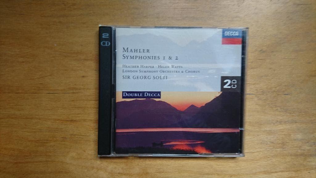 Mahler Symphonies 1 & 2 Solti LSO Decca 2 CDs Nieuwstaat, Cd's en Dvd's, Ophalen of Verzenden, Modernisme tot heden, Zo goed als nieuw