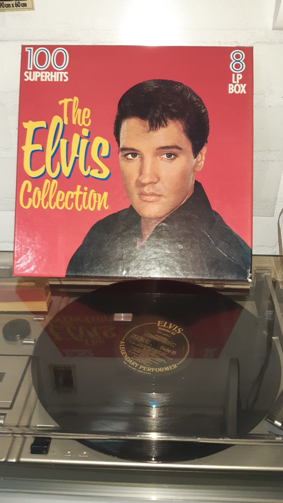 The Elvis Collection - 100 Superhits 8 LP Boxset, Ophalen, Boxset, Gebruikt, Pop