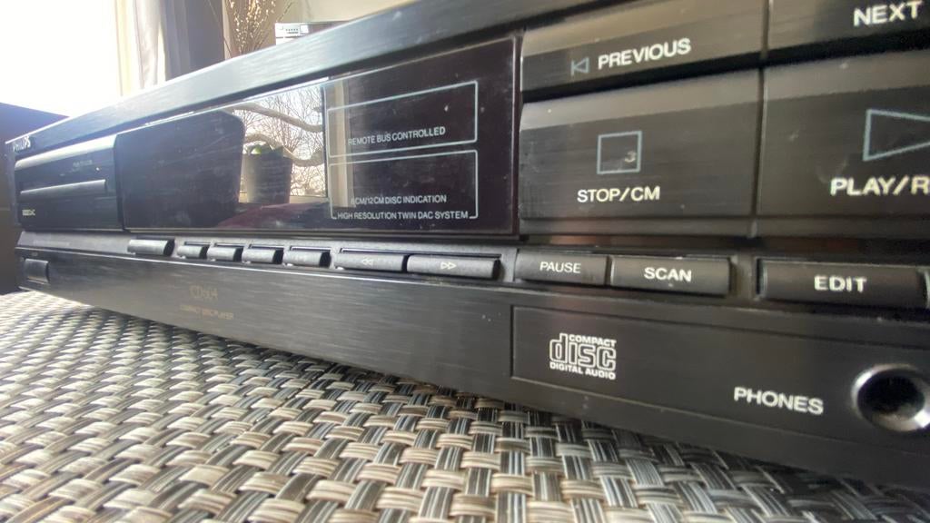 Philips CD 604 CD-speler, Ophalen of Verzenden, Gebruikt, Philips