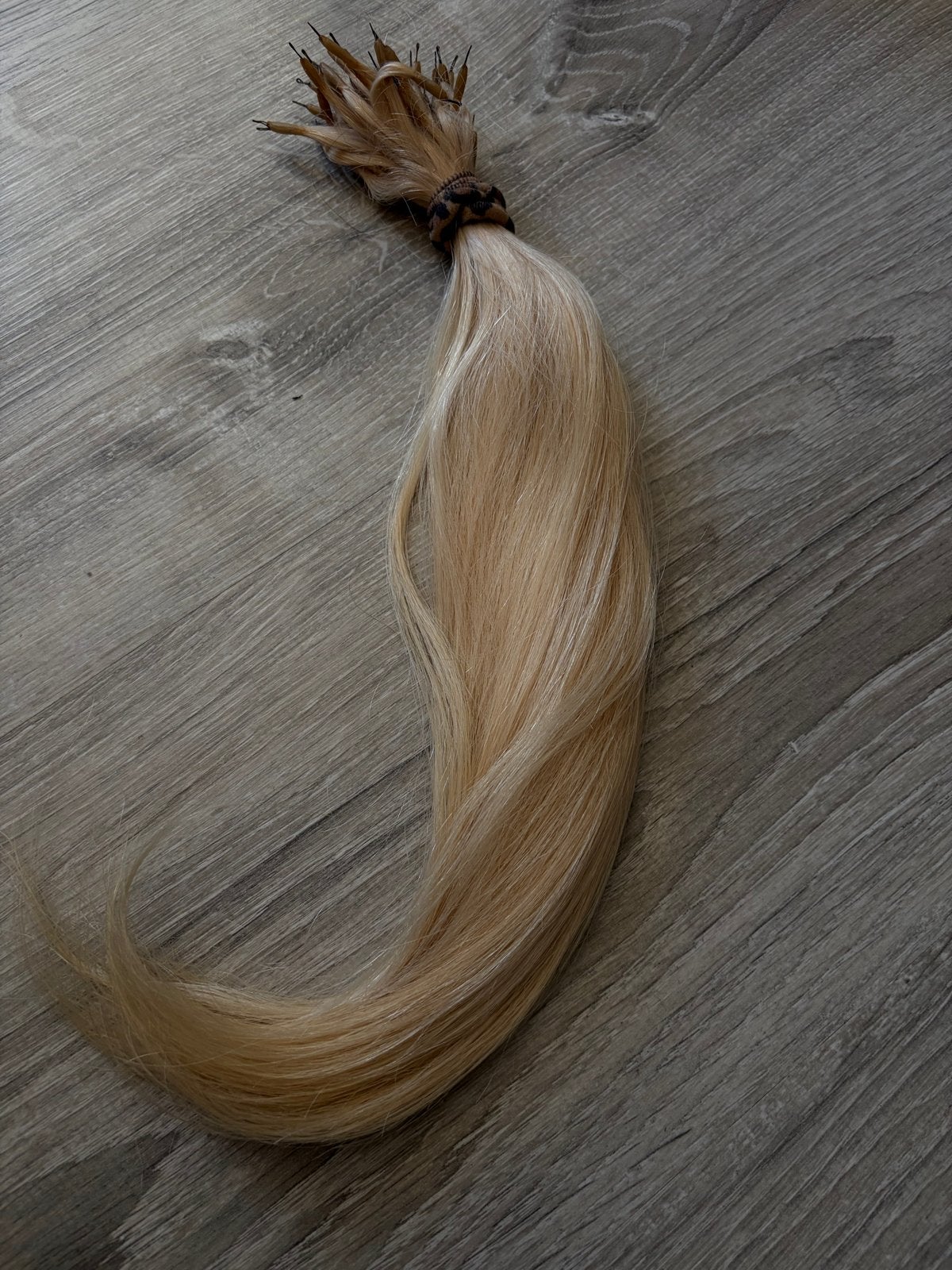 Nanoring extensions - 40 cm, 70 stuks, 56 gram, Ophalen of Verzenden, Gebruikt, Pruik of Haarverlenging