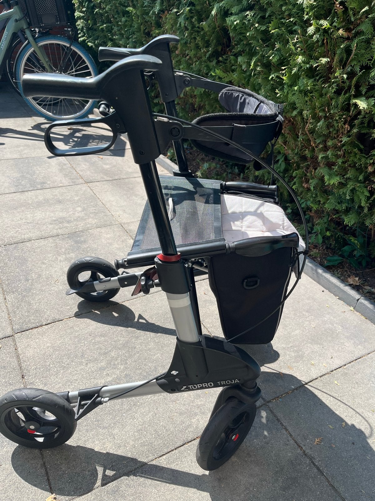 Topro troja rollator te koop, Diversen, Rollators, Ophalen, Opvouwbaar, Zo goed als nieuw