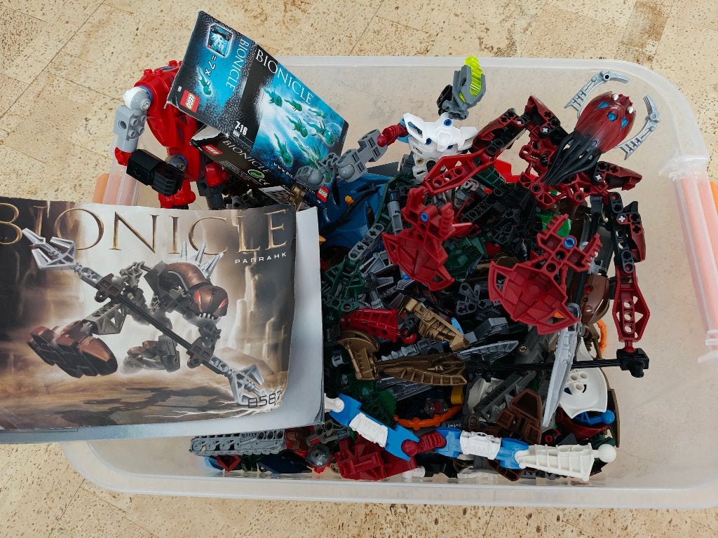speelgoed Bionicles, Ophalen, Gebruikt