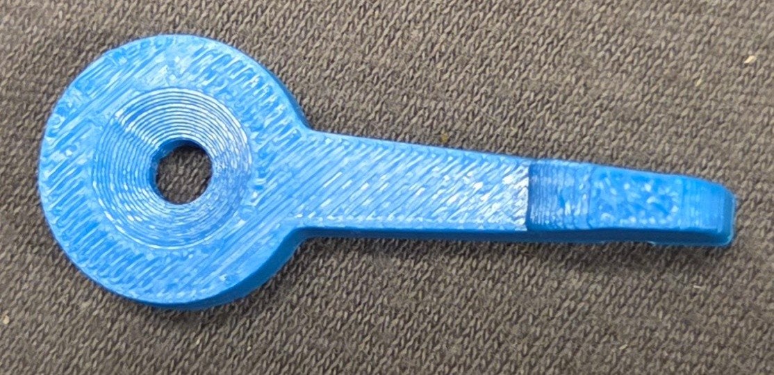 Mandensleutels in het blauw in 3D geprint, Dieren en Toebehoren, Vogels | Duiven, Meerdere dieren, Postduif