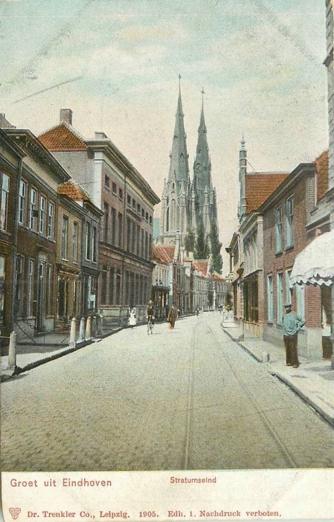 388-542-051 Eindhoven Stratumseind, Verzenden, Voor 1920, Noord-Brabant