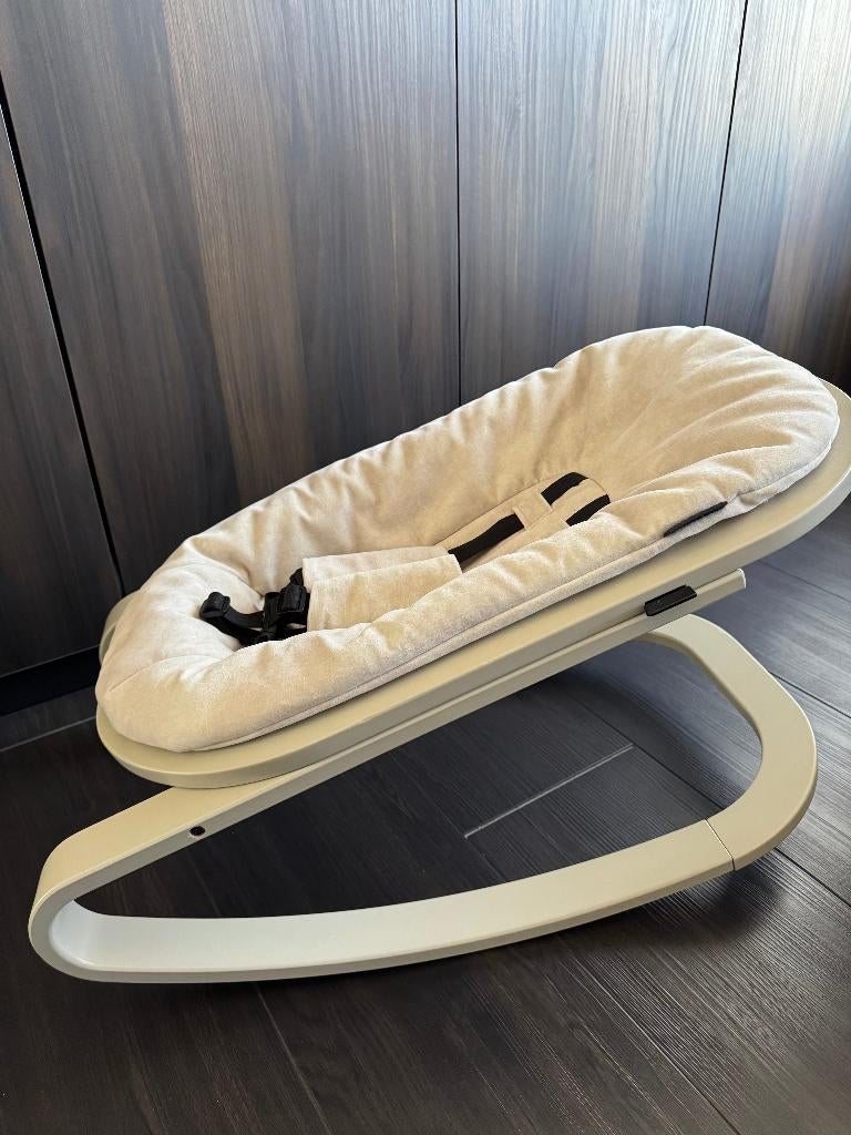 kidsmill wipstoel met velours newborn bekleding naturel, Wipstoel, Ophalen, Overige merken, Met gordel(s) of riempje(s)
