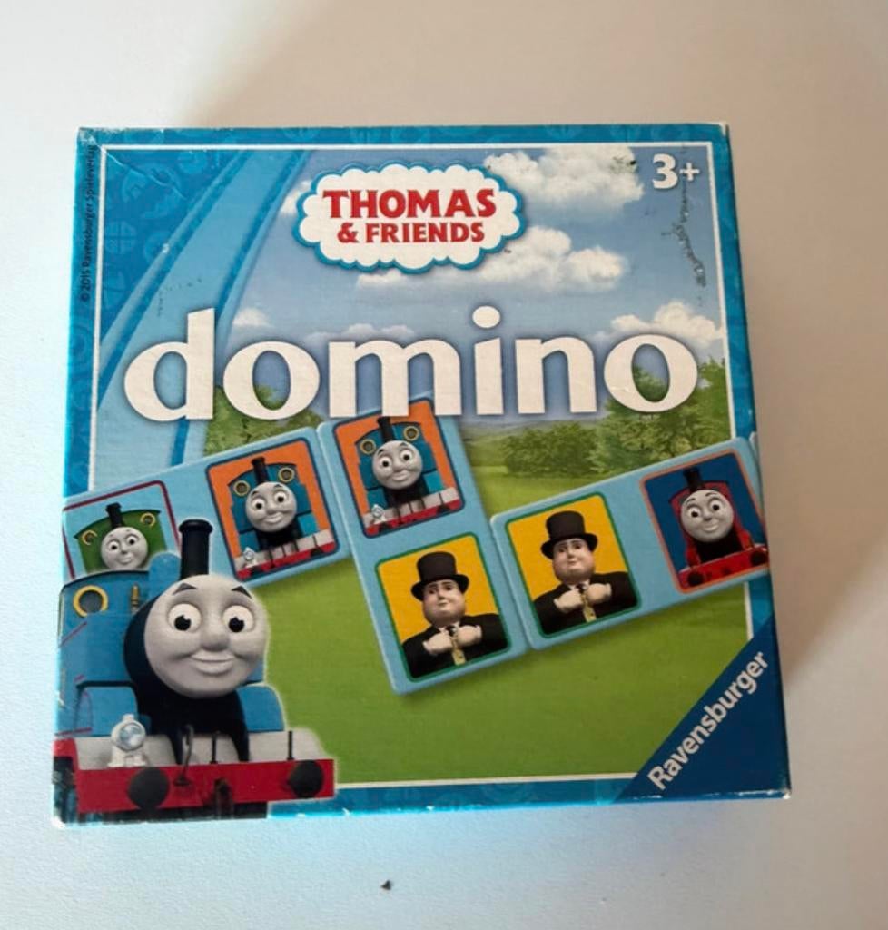 Thomas domino  compleet, Een of twee spelers, Ophalen of Verzenden, Gebruikt