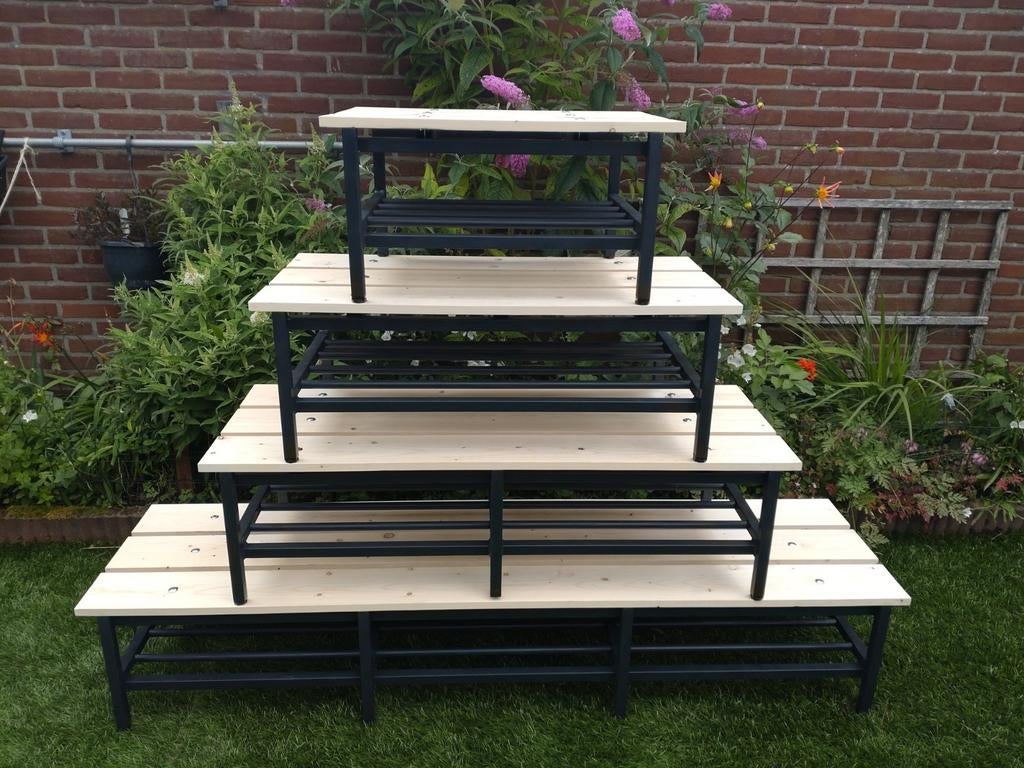 Etalage bank. Of tafel., Ophalen, Rechthoekig, 125 cm of meer