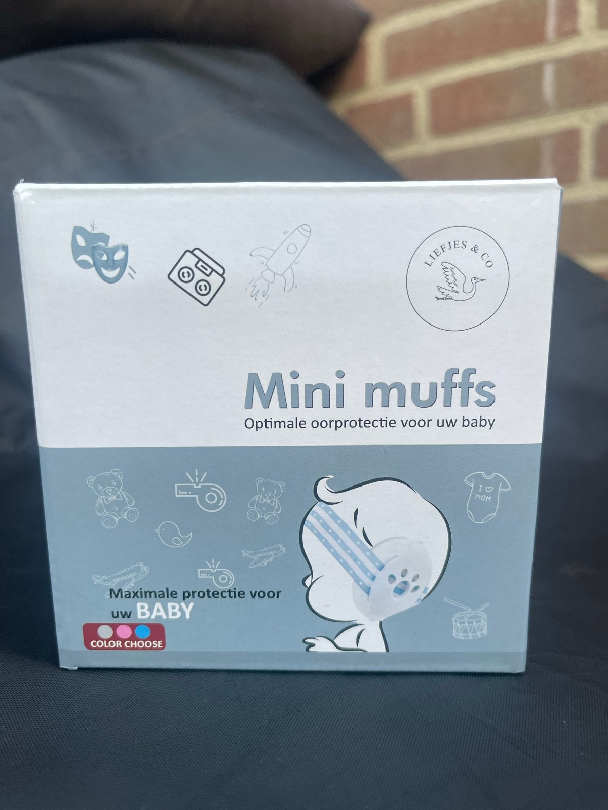 Liefjes & Co Mini Muffs - Optimale Oorbescherming Baby, Ophalen of Verzenden, Nieuw