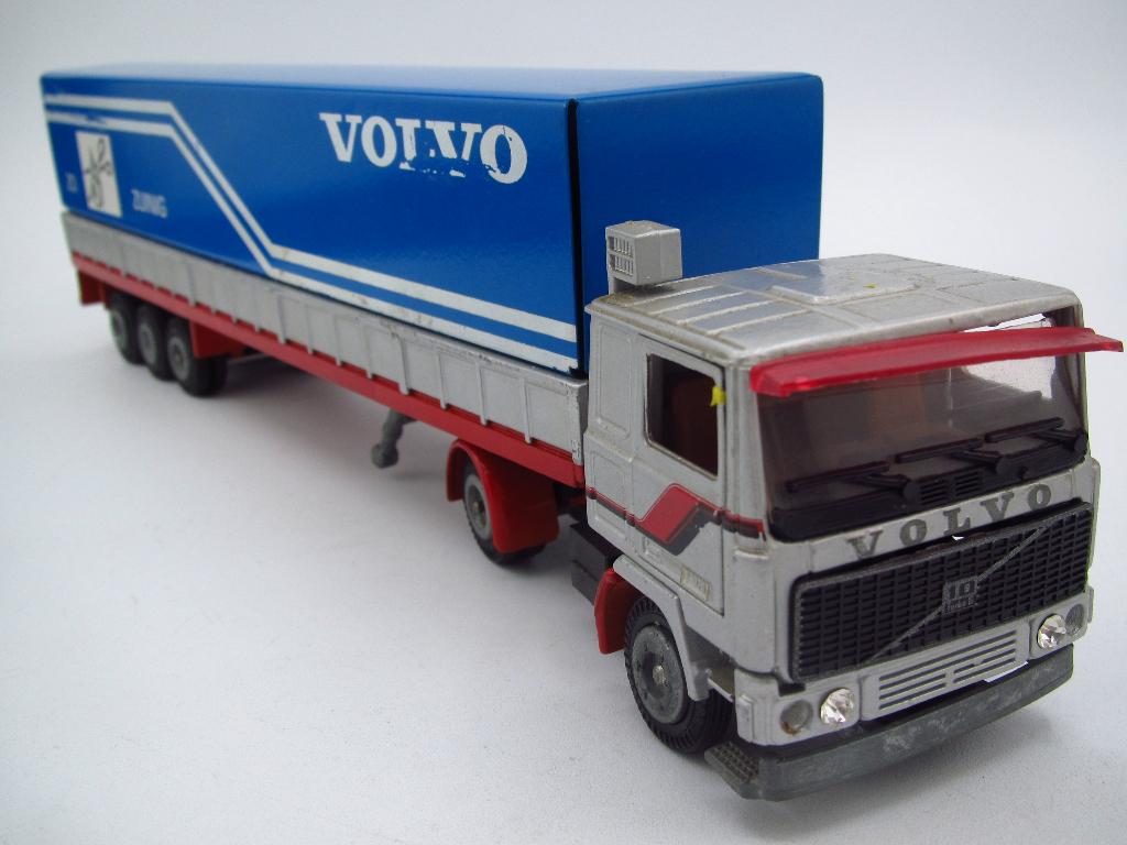 Tekno - Volvo F10 miniatuur '' Zo Zuinig '' 1:50, Ophalen of Verzenden, Gebruikt, Bus of Vrachtwagen, Tekno