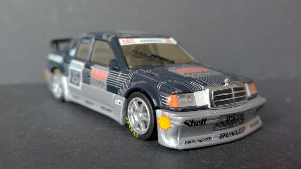 Mercedes Benz 190 DTM Evo Aeg Olympia Cudini Minichamps Pol, Auto, Verzenden, Minichamps@pma.de, Zo goed als nieuw