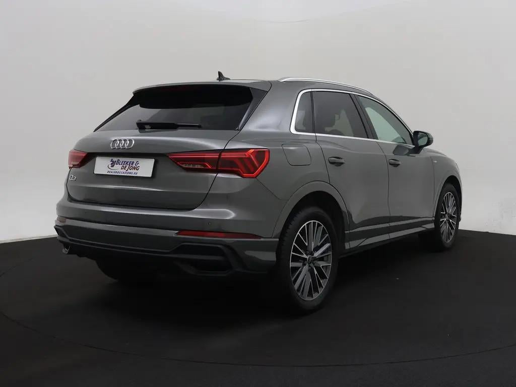 Audi Q3 45 TFSI e S edition | ex BPM | Design | 19"| LED | M, Auto's, Audi, Stof, Gebruikt, Zwart, Automatische klimaatregeling