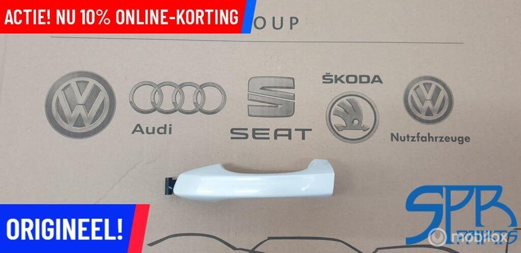 GOLF 7 VII LOK1 LINKS Deurgreep Linksvoor Linksachter GREEP, Volkswagen, Nieuw, Ophalen of Verzenden, Volkswagen