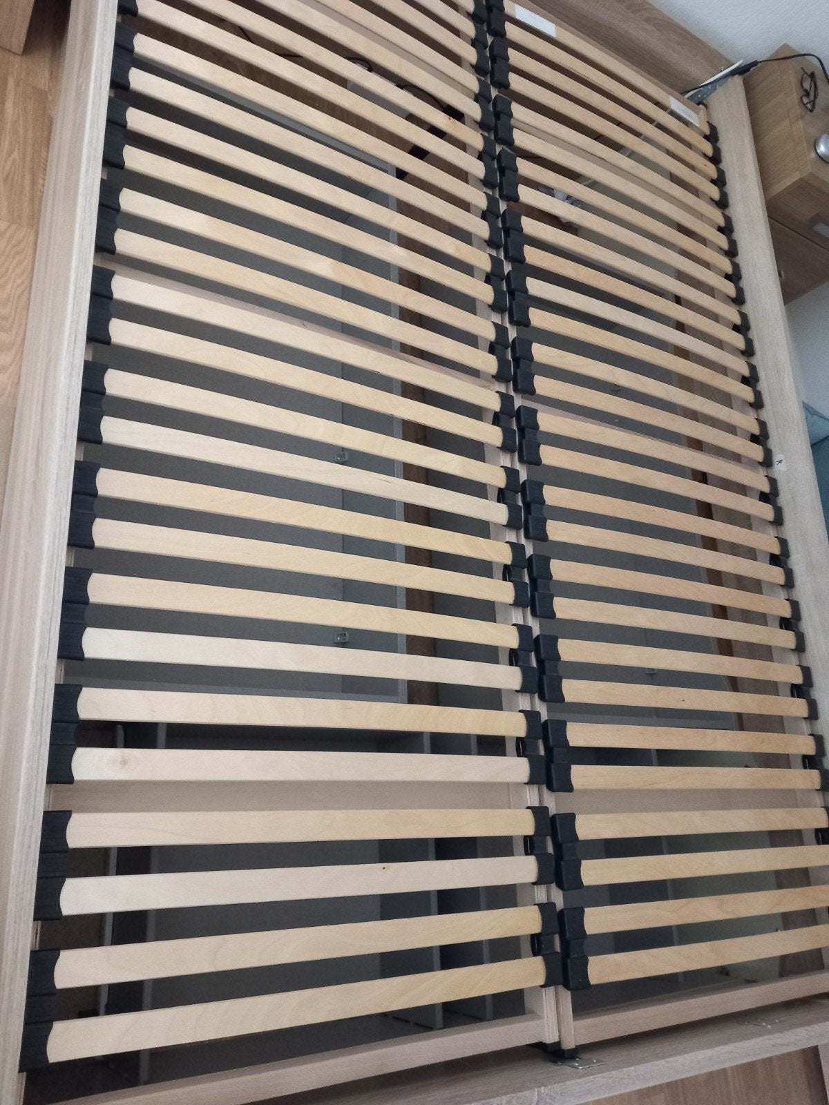 2 lattenbodems 70x200cm, Ophalen, Gebruikt, 200 cm, Hout